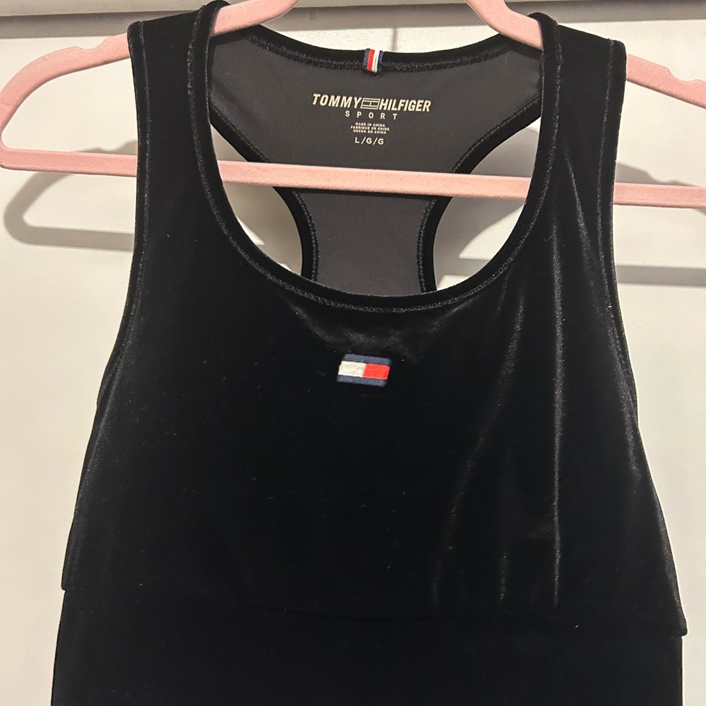 Tommy Hilfiger Black Sports Bra